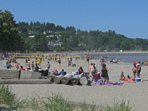 Beach Volleyball in Vancouver BC