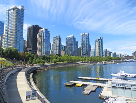 Coal Harbour in Vancouver Canada