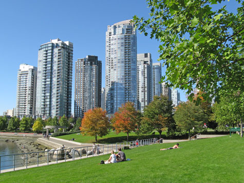 David Lam Park on Vancouver's Seawalk