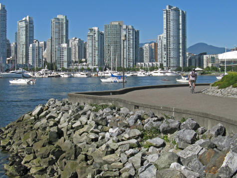 False Creek in Vancouver BC Canada