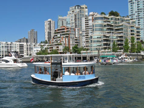 False Creek Ferry in Vancouver BC Canada