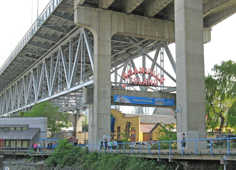 Granville Bridge and Granville Island