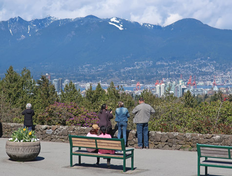 Grouse Mountain in Vancouver Canada