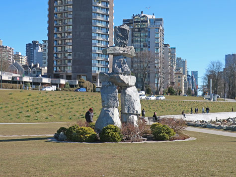 Inukshuk, Vancouver BC