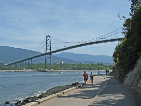 Lion's Gate Bridge, Vancouver Canada