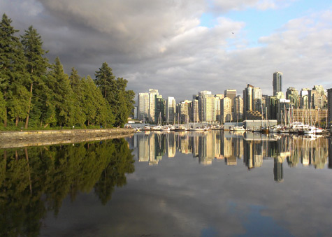 Vancouver Skyline from Stanley Park